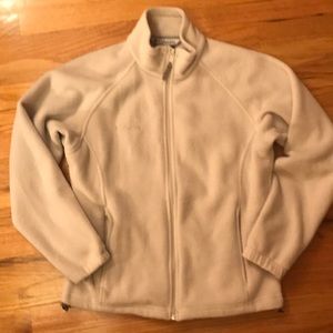Columbia zip up fleece jacket